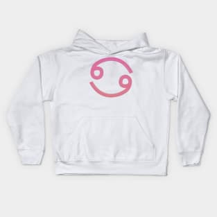 Pink Cancer Gradient Kids Hoodie